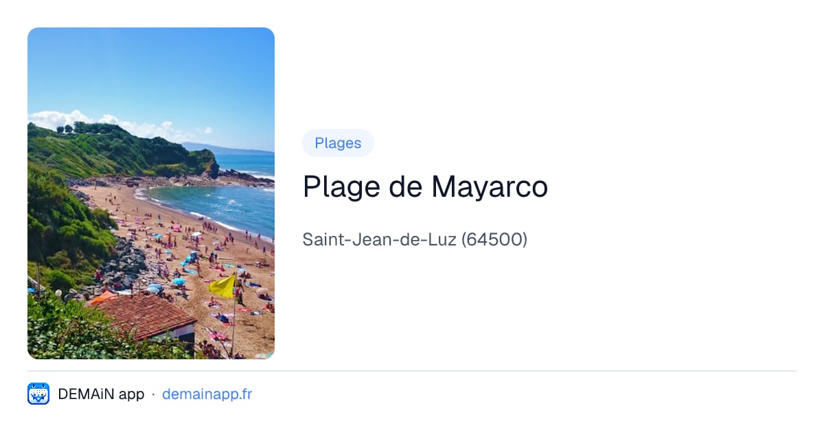 Plage de Mayarco — Saint-Jean-de-Luz