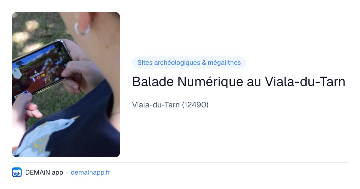 Balade Numérique au Viala-du-Tarn — Viala-du-Tarn