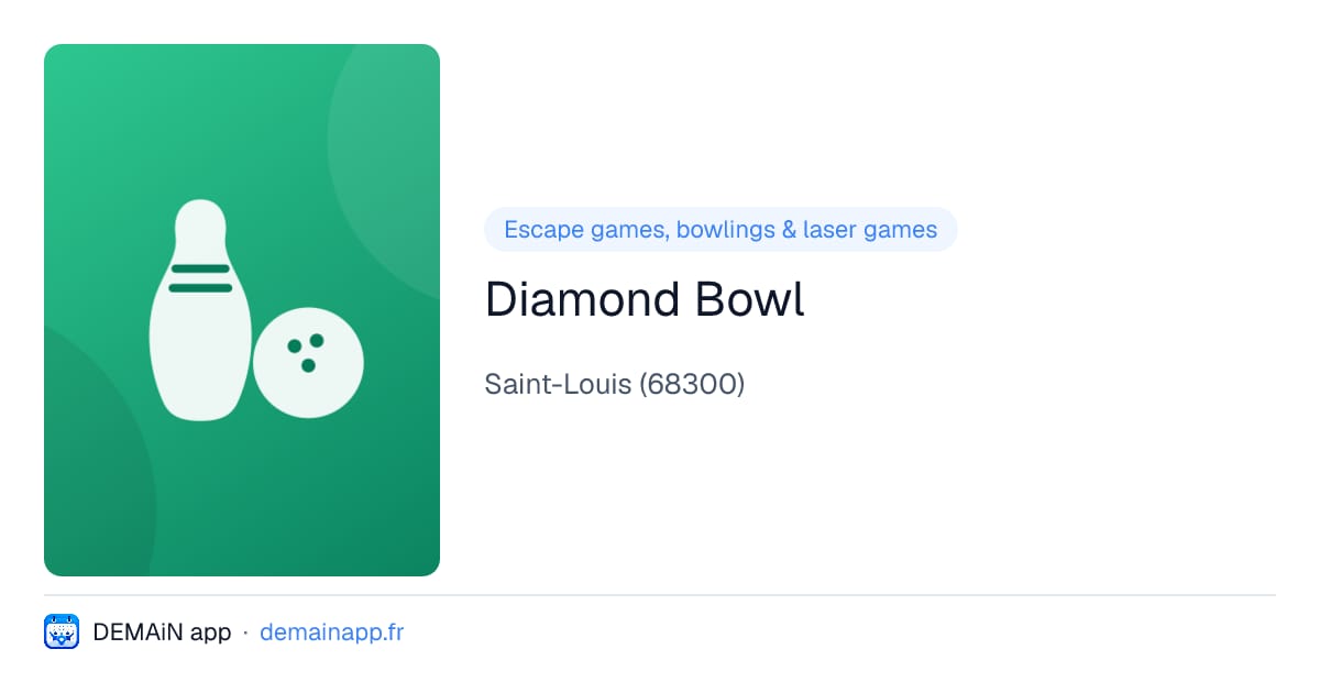 Diamond Bowl — Saint-Louis