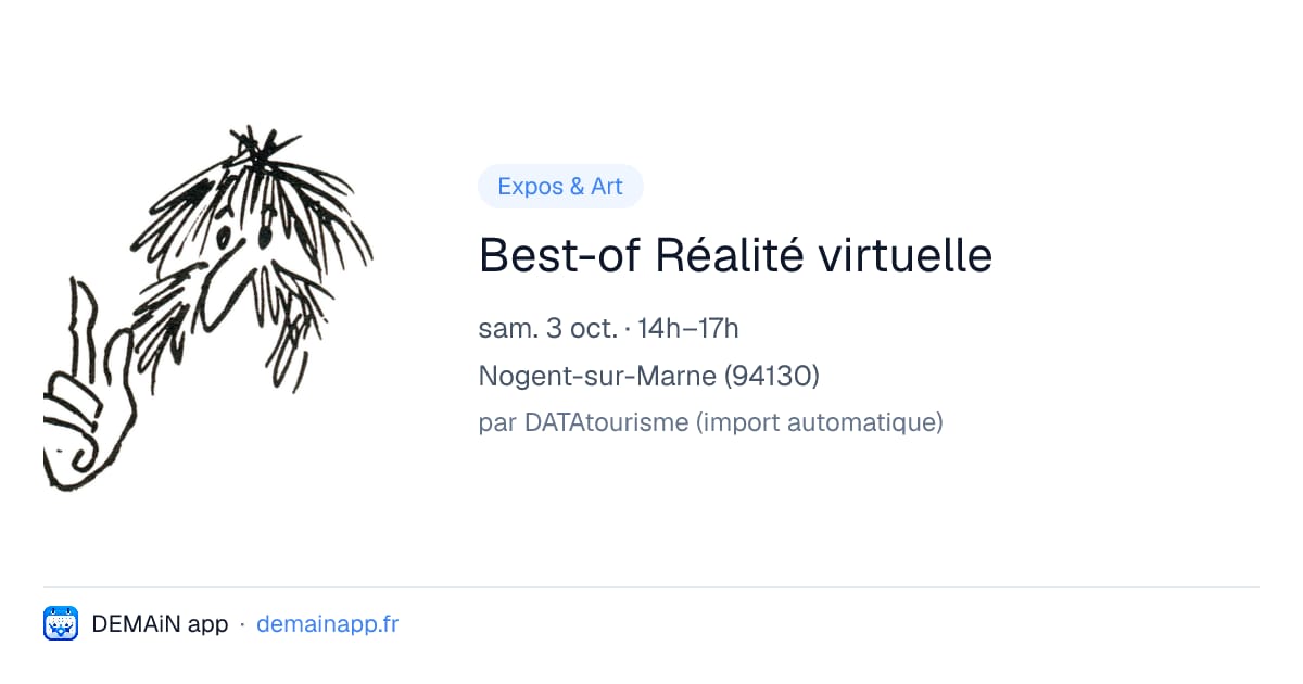 Best-of Réalité virtuelle — Nogent-sur-Marne