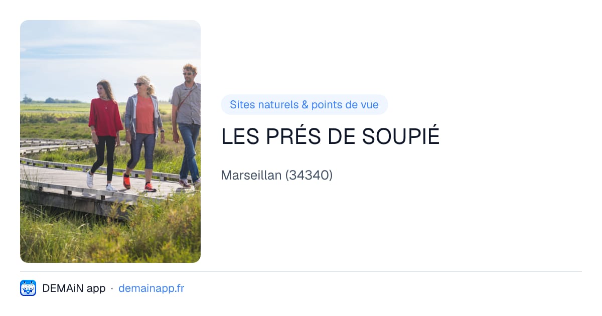 LES PRÉS DE SOUPIÉ — Marseillan