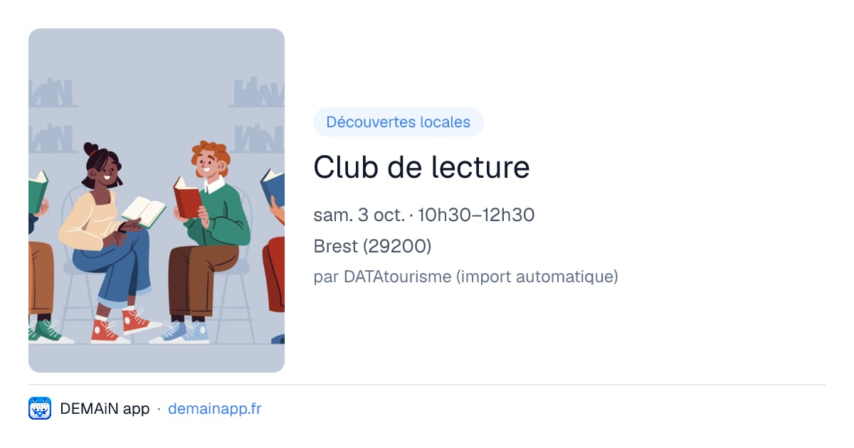 Club de lecture — Brest