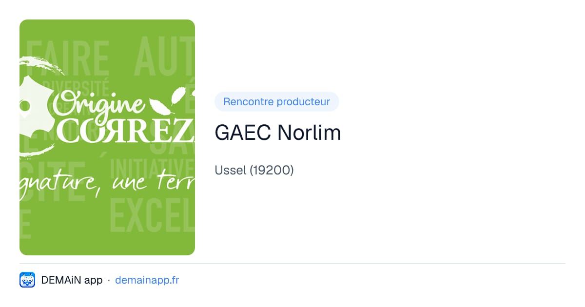 GAEC Norlim — Ussel