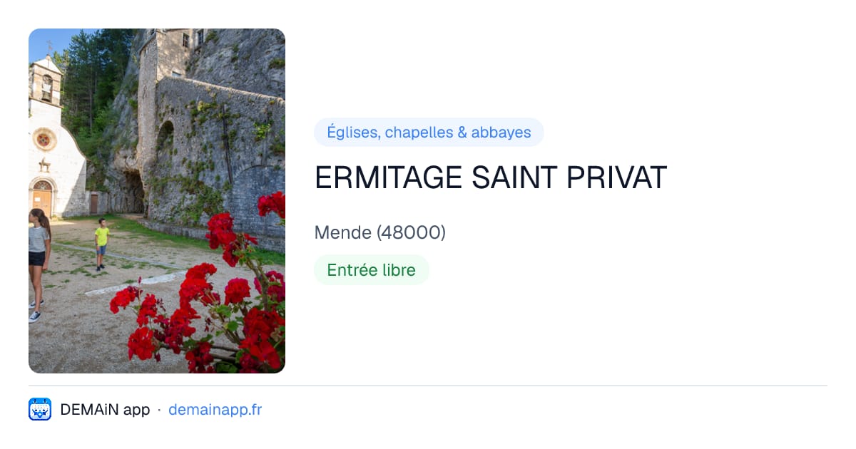 ERMITAGE SAINT PRIVAT — Mende