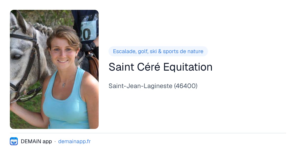 Saint Céré Equitation — Saint-Jean-Lagineste
