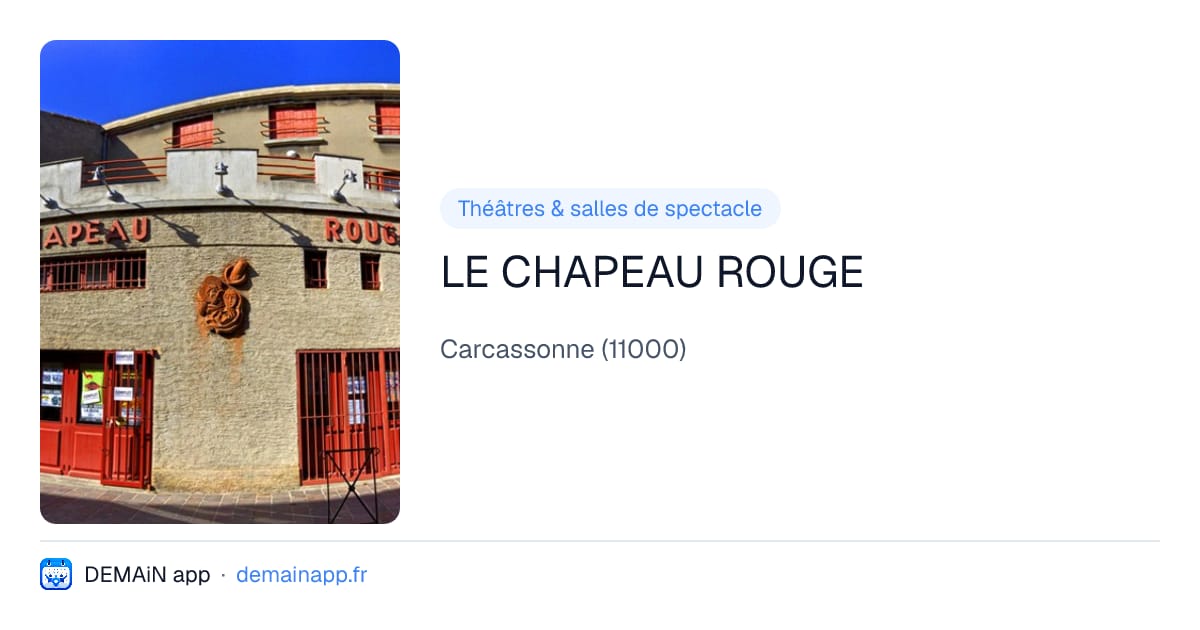 LE CHAPEAU ROUGE — Carcassonne