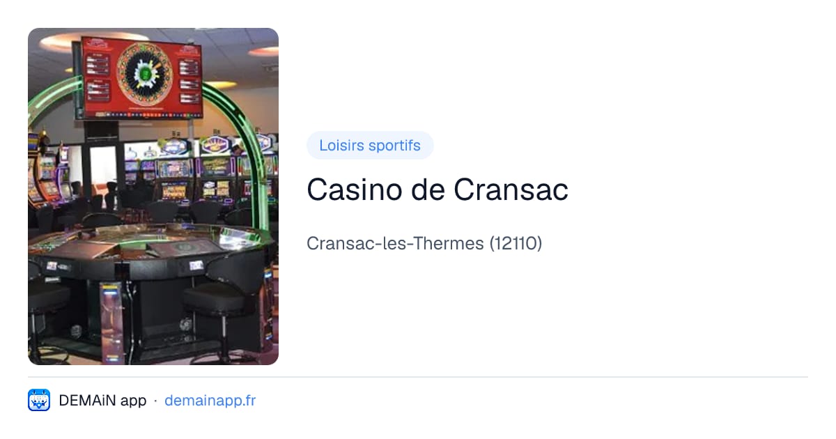 Casino de Cransac — Cransac-les-Thermes