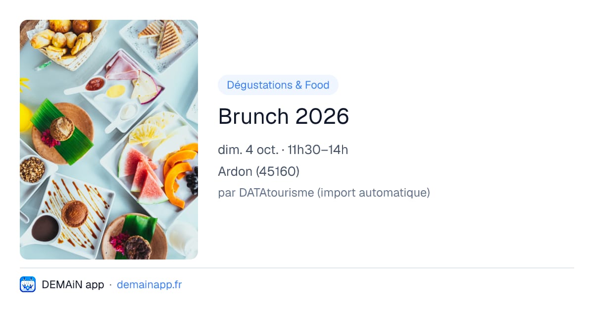 Brunch 2026 — Ardon