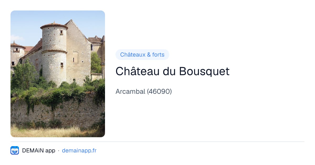 Château du Bousquet — Arcambal