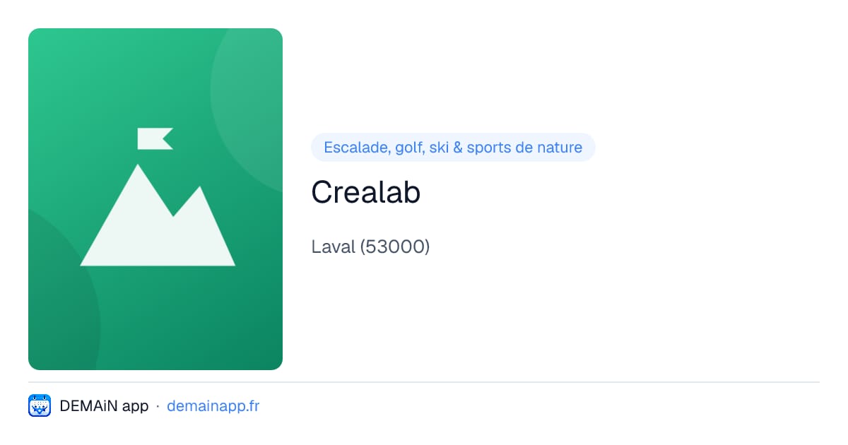 Crealab — Laval