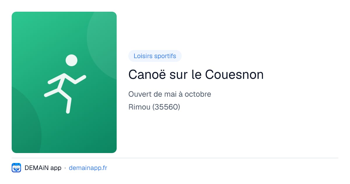 Canoë sur le Couesnon — Rimou