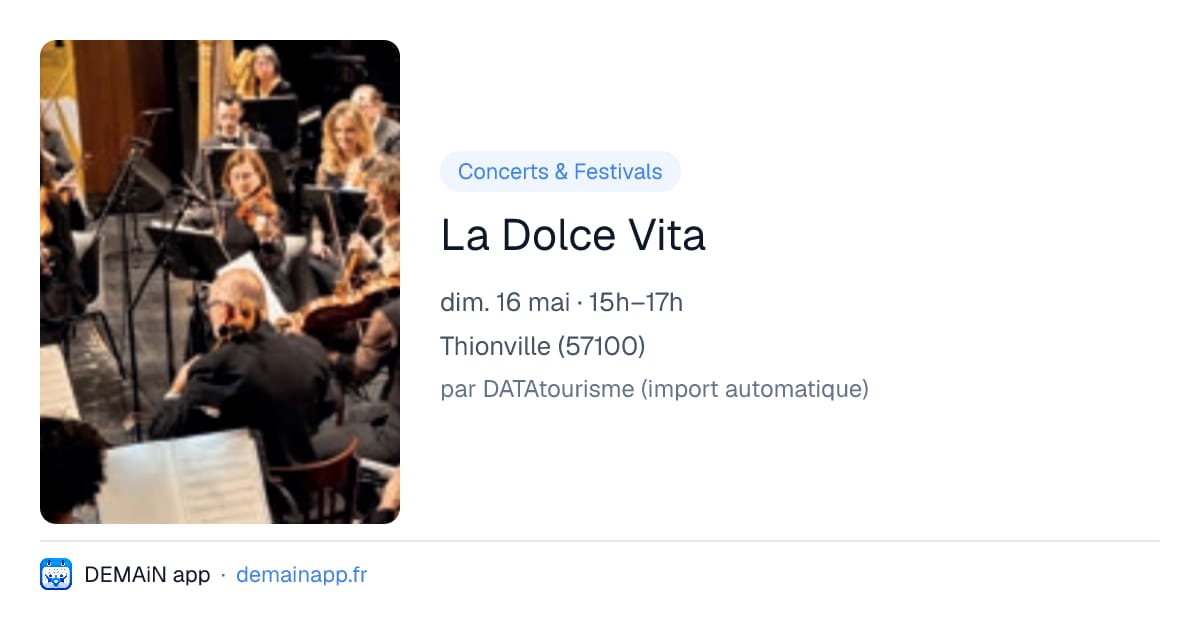 La Dolce Vita — Thionville