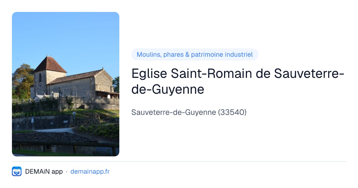 Eglise Saint-Romain de Sauveterre-de-Guyenne — Sauveterre-de-Guyenne
