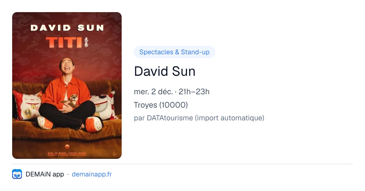 David Sun — Troyes