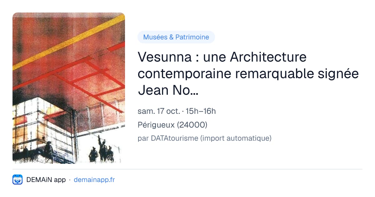Vesunna : une Architecture contemporaine remarquable signée Jean Nouvel — Périgueux
