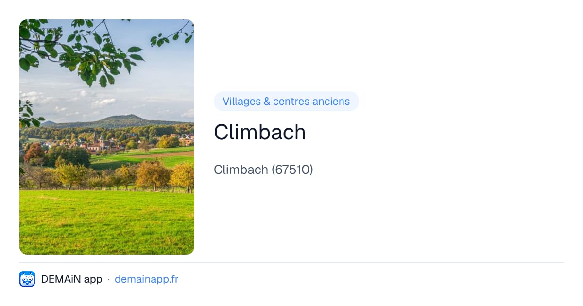 Climbach — Climbach