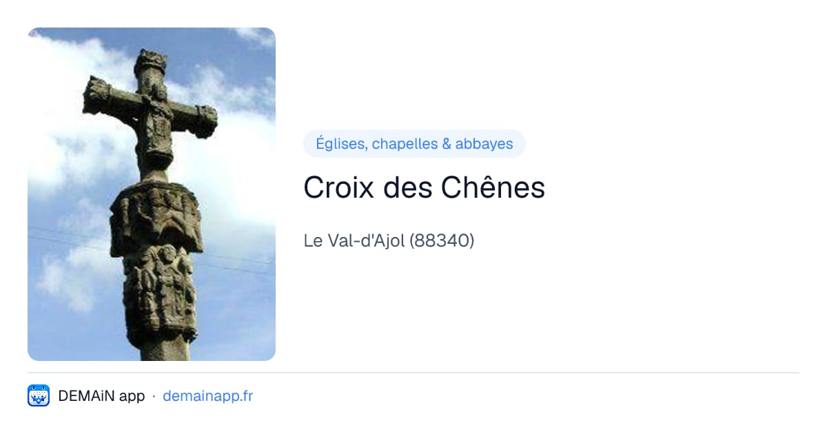 Croix des Chênes — Le Val-d'Ajol