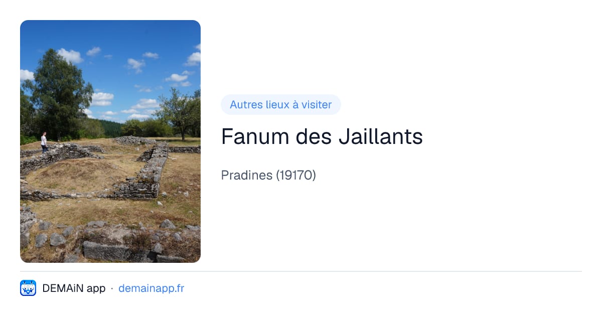 Fanum des Jaillants — Pradines