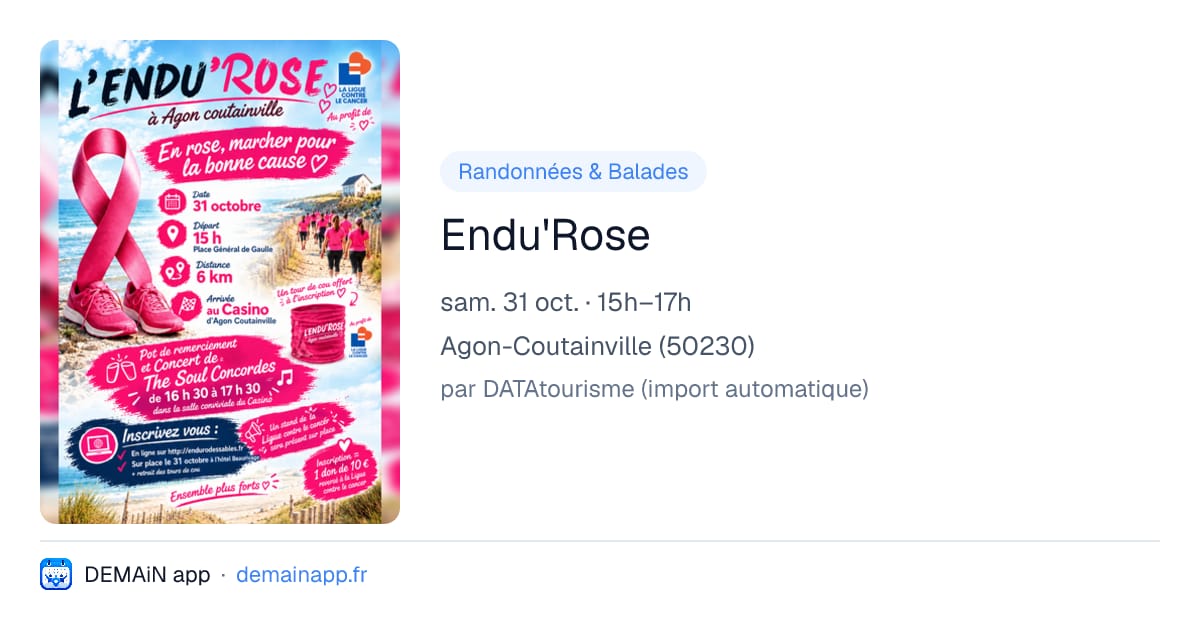 Endu'Rose — Agon-Coutainville