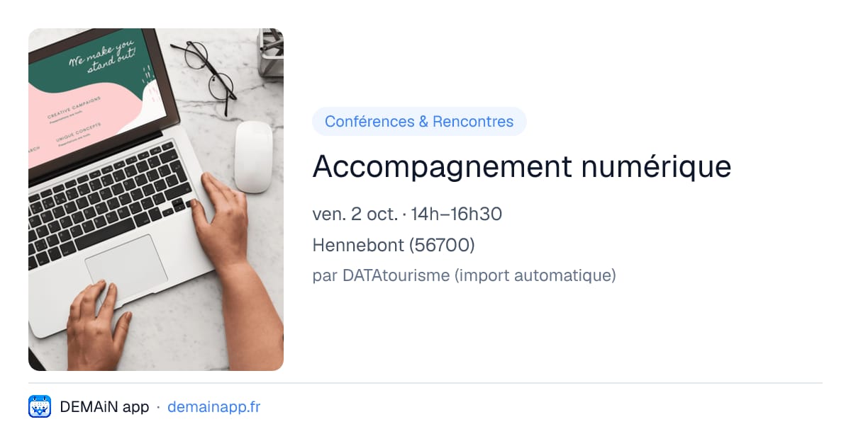 Accompagnement numérique — Hennebont