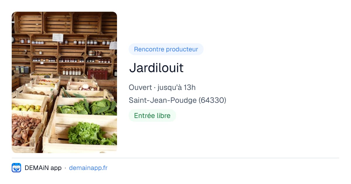 Jardilouit — Saint-Jean-Poudge