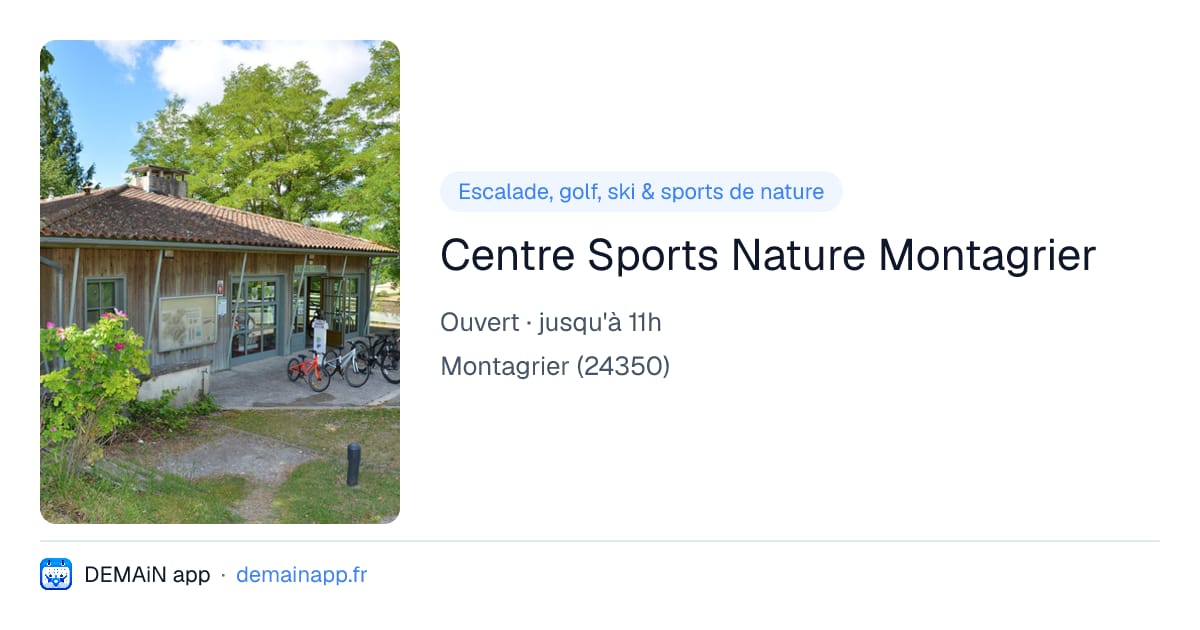 Centre Sports Nature Montagrier — Montagrier