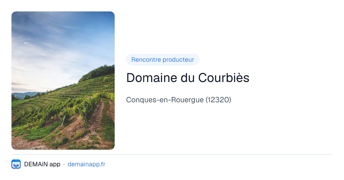 Domaine du Courbiès — Conques-en-Rouergue
