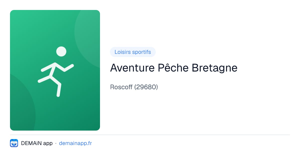 Aventure Pêche Bretagne — Roscoff