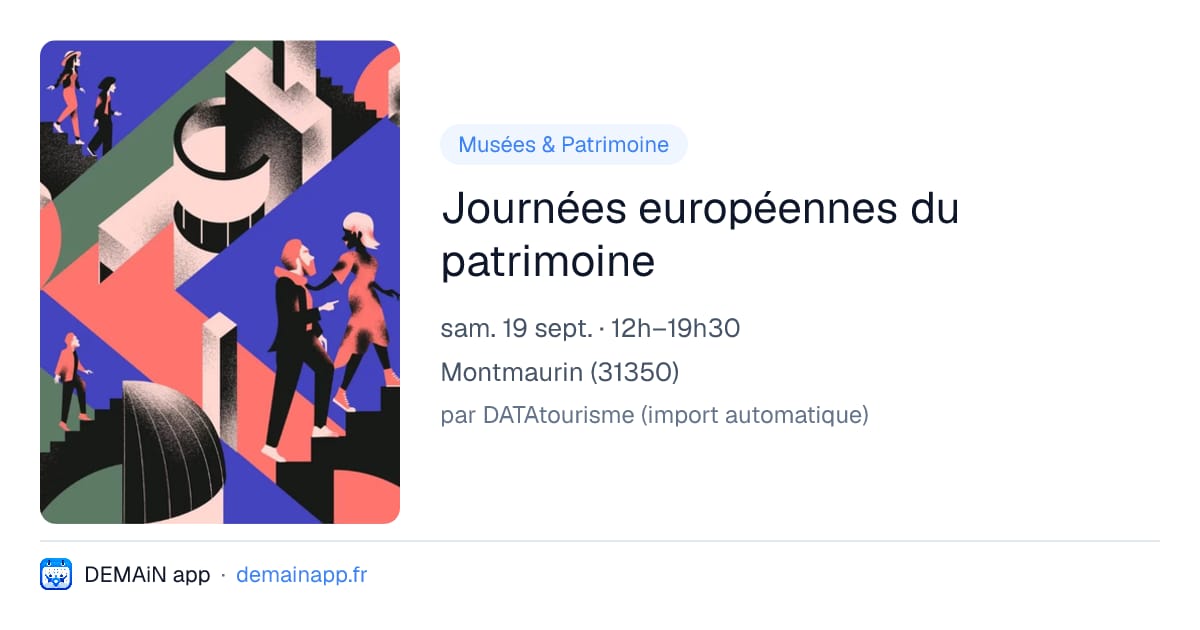 Journées européennes du patrimoine — Montmaurin