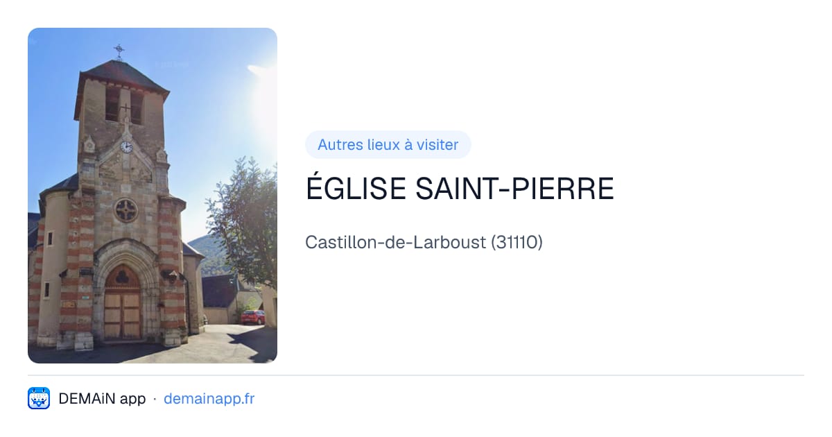 ÉGLISE SAINT-PIERRE — Castillon-de-Larboust