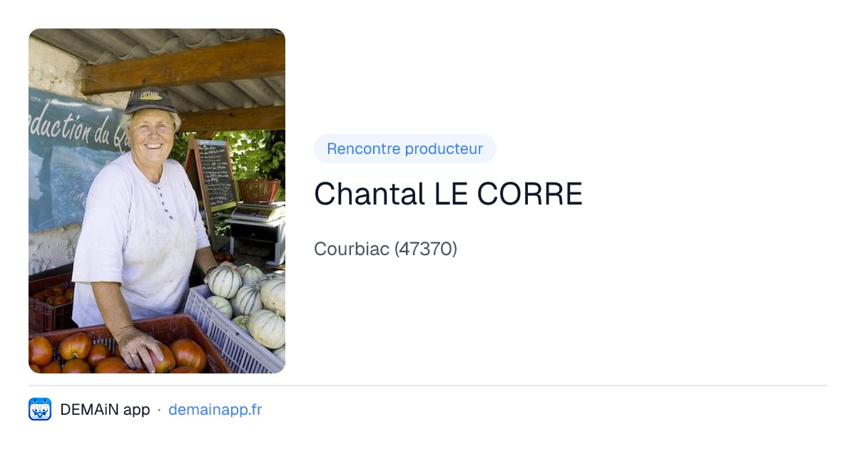 Chantal LE CORRE — Courbiac
