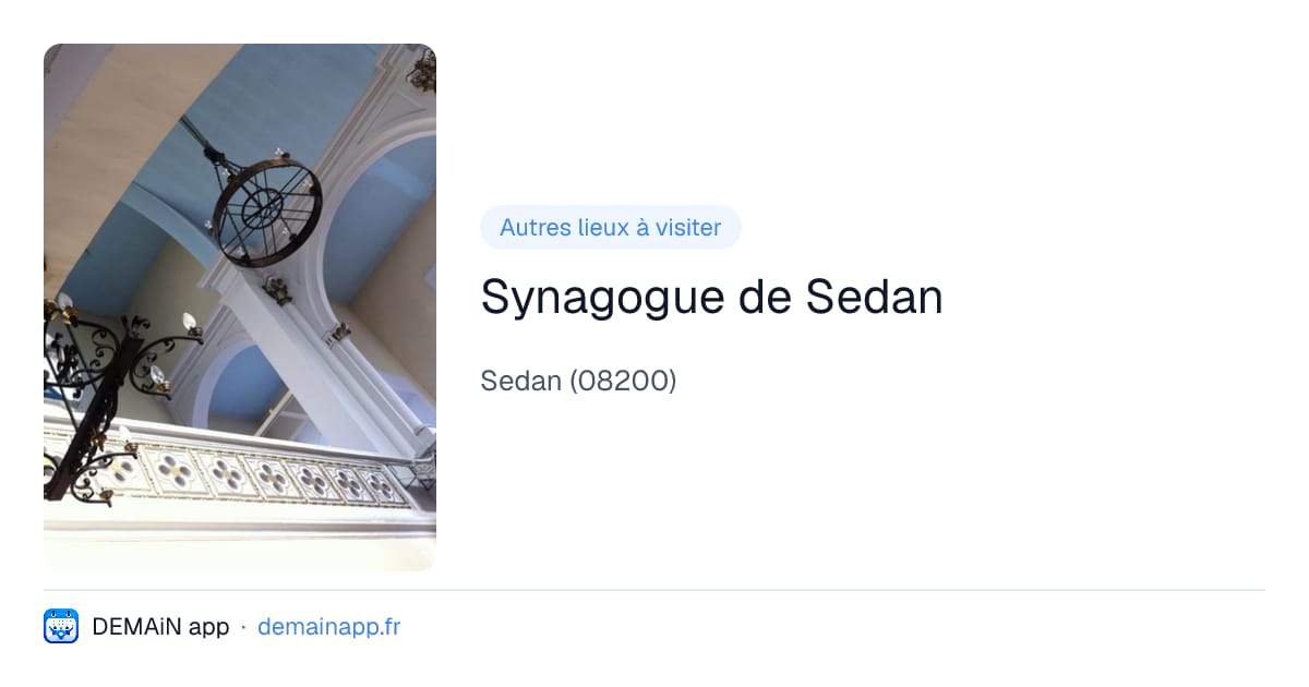 Synagogue de Sedan — Sedan
