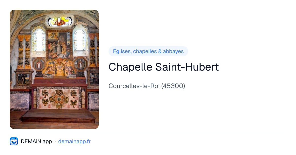 Chapelle Saint-Hubert — Courcelles-le-Roi
