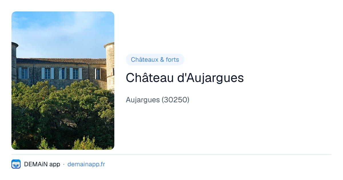 Château d'Aujargues — Aujargues