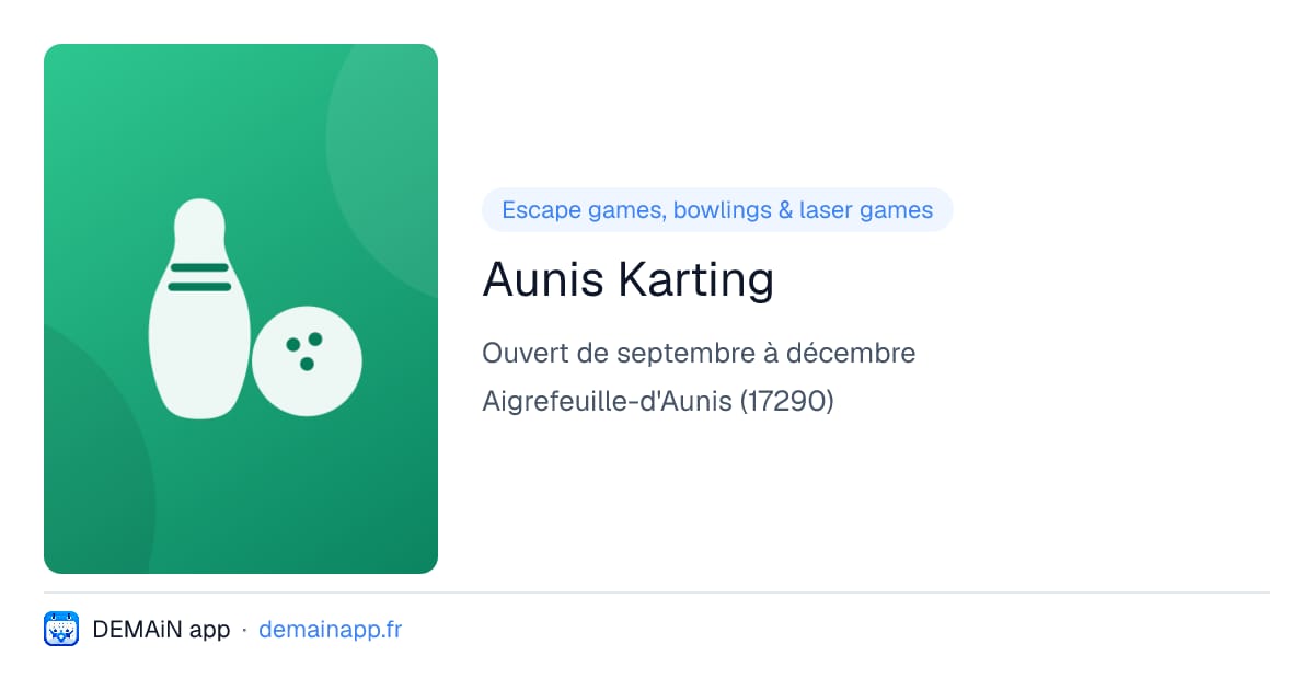 Aunis Karting — Aigrefeuille-d'Aunis