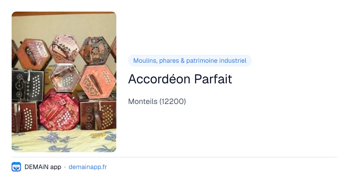Accordéon Parfait — Monteils