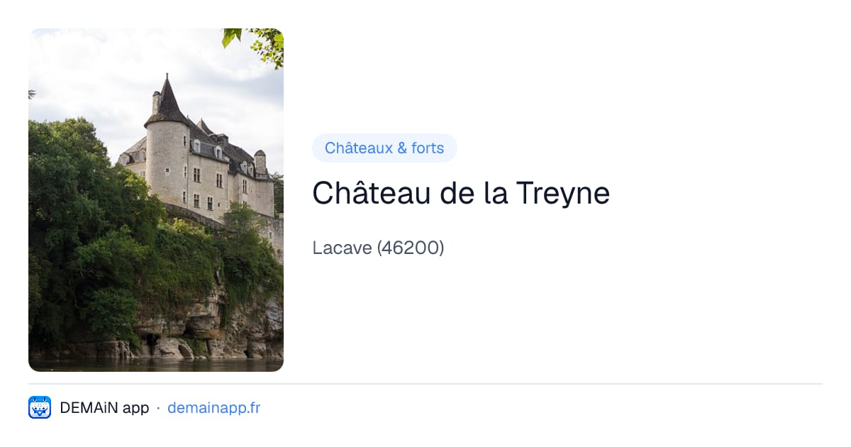 Château de la Treyne — Lacave