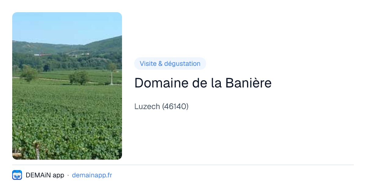 Domaine de la Banière — Luzech