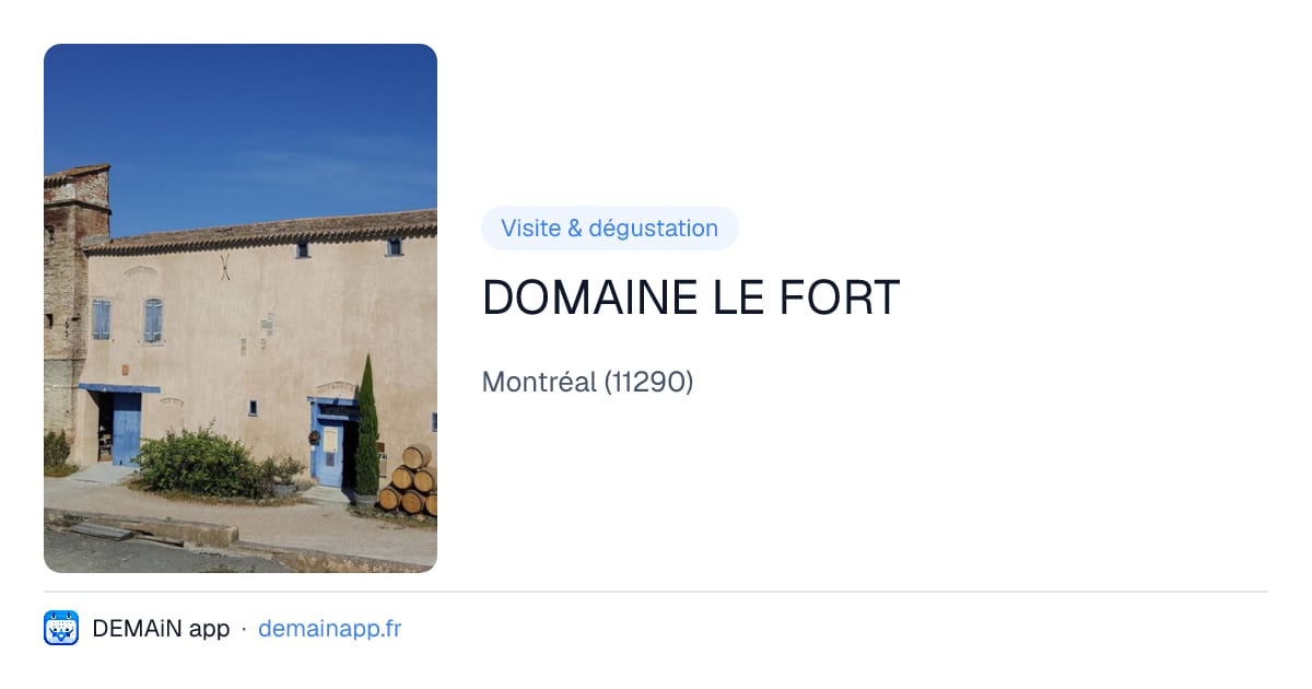DOMAINE LE FORT — Montréal