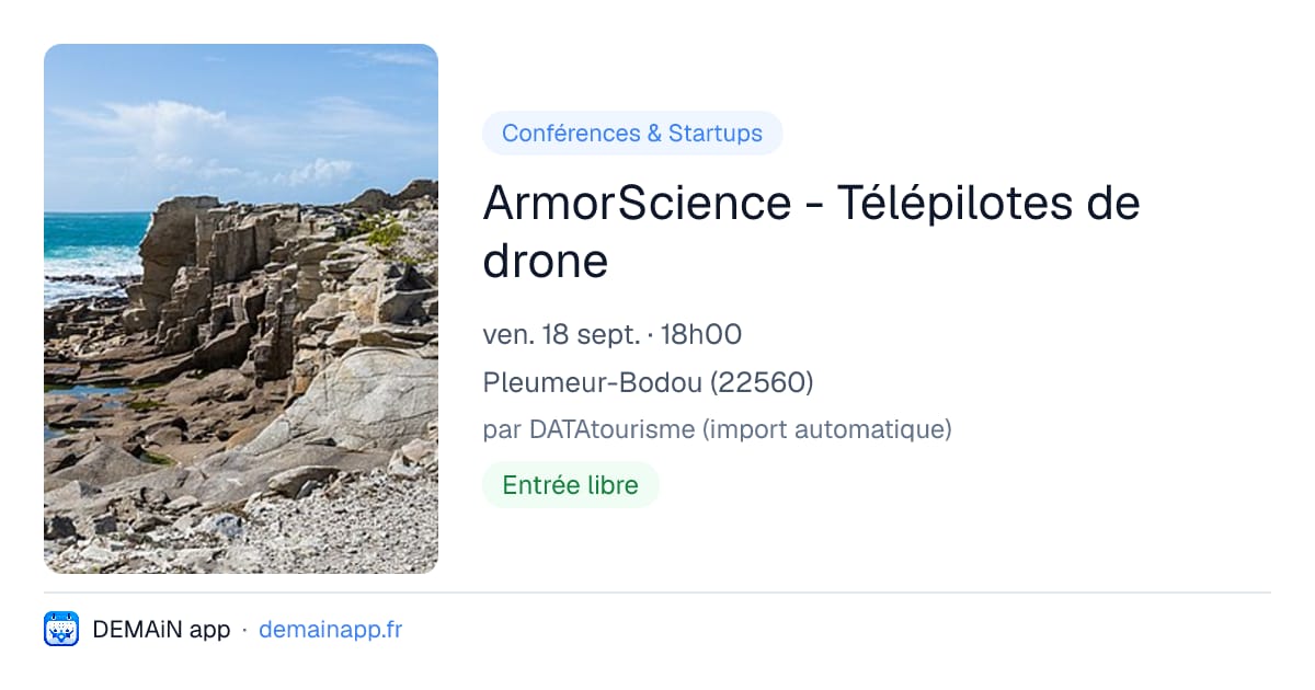 ArmorScience - Télépilotes de drone — Pleumeur-Bodou