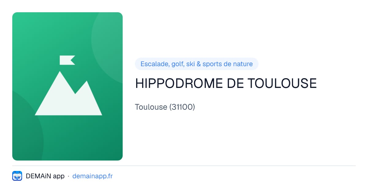 HIPPODROME DE TOULOUSE — Toulouse