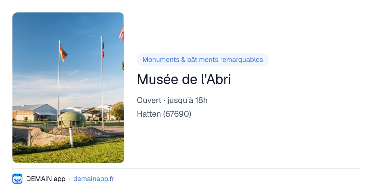 Musée de l'Abri — Hatten