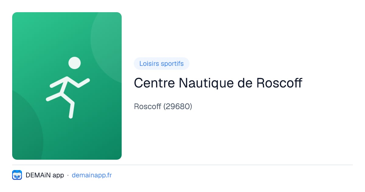 Centre Nautique de Roscoff — Roscoff