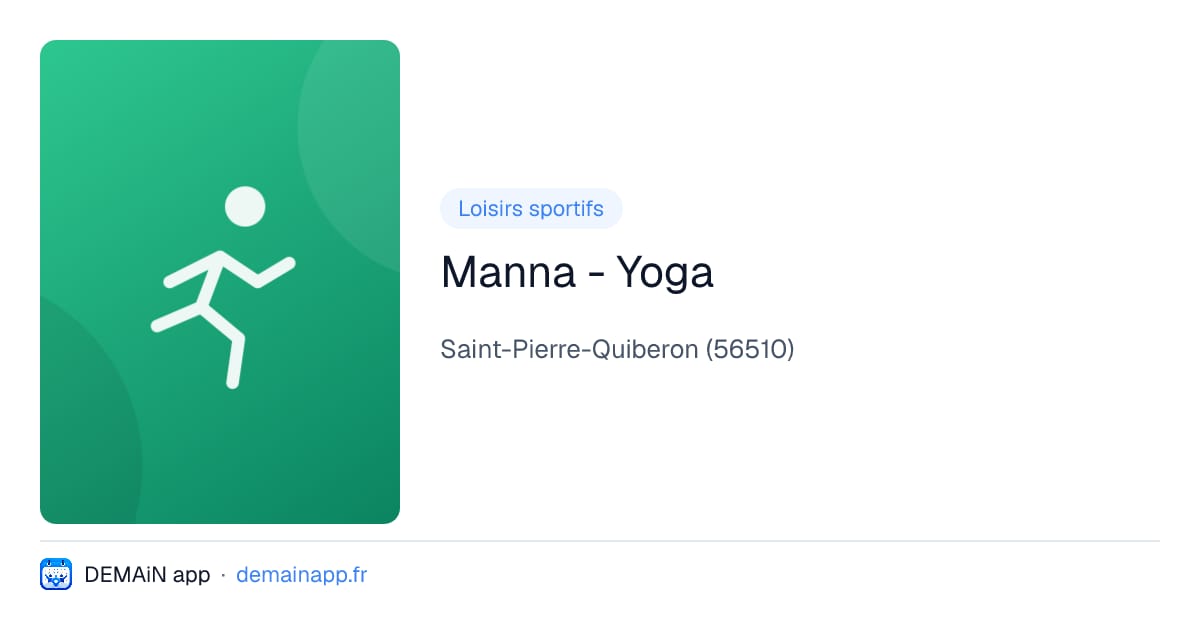 Manna - Yoga — Saint-Pierre-Quiberon