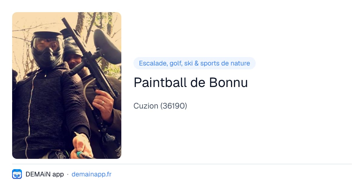 Paintball de Bonnu — Cuzion