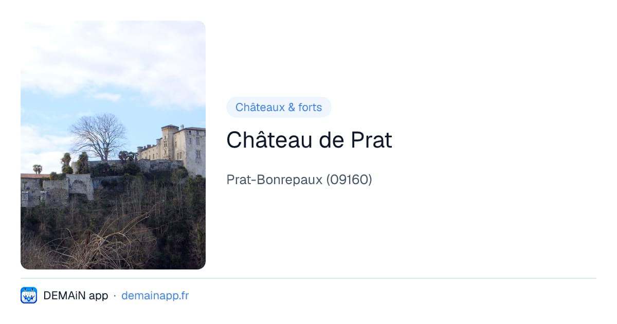 Château de Prat — Prat-Bonrepaux