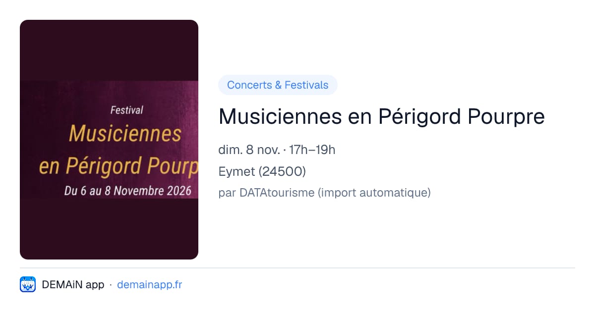 Musiciennes en Périgord Pourpre — Eymet
