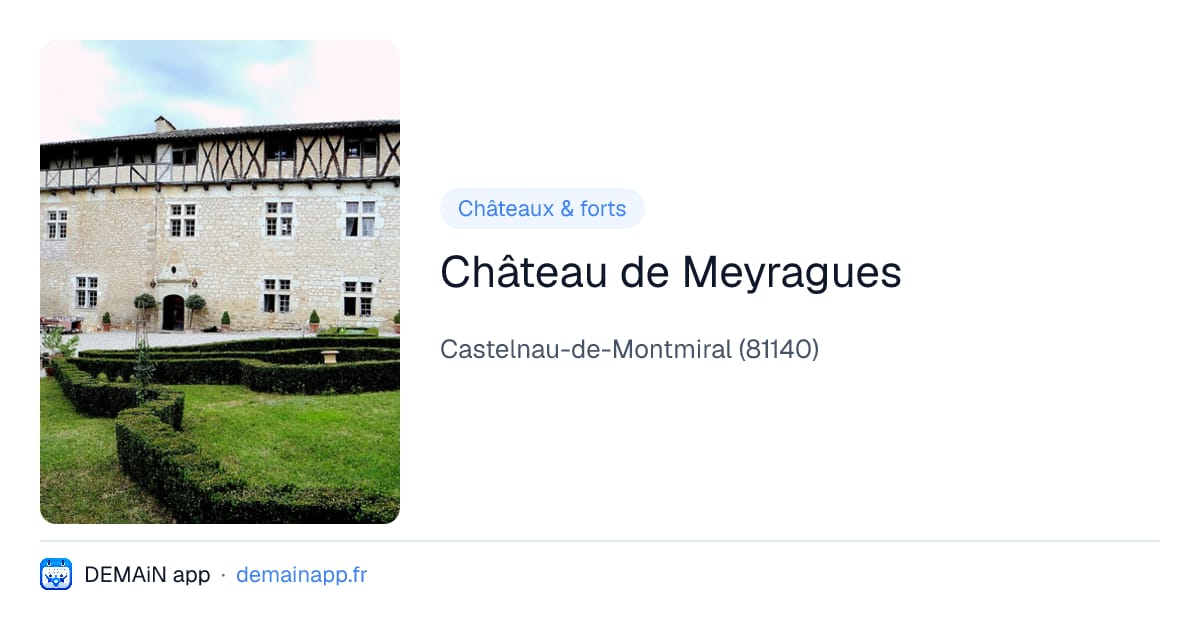 Château de Meyragues — Castelnau-de-Montmiral