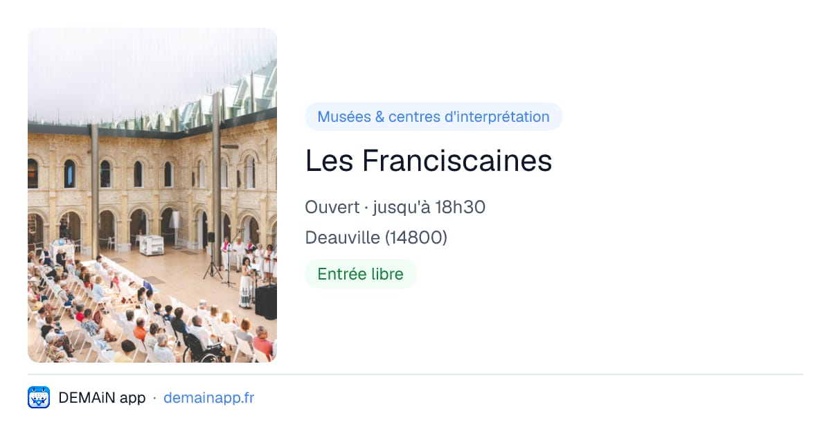 Les Franciscaines — Deauville