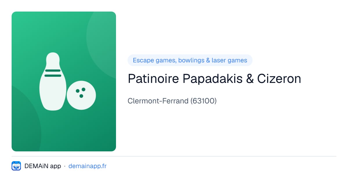 Patinoire Papadakis & Cizeron — Clermont-Ferrand